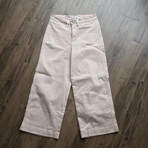 Oat New York Pink Cropped Pants